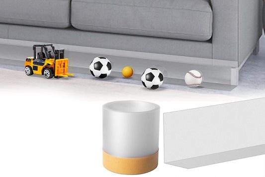 Under Couch Blocker Stop Things Going Under Sofa or Bed-Clean