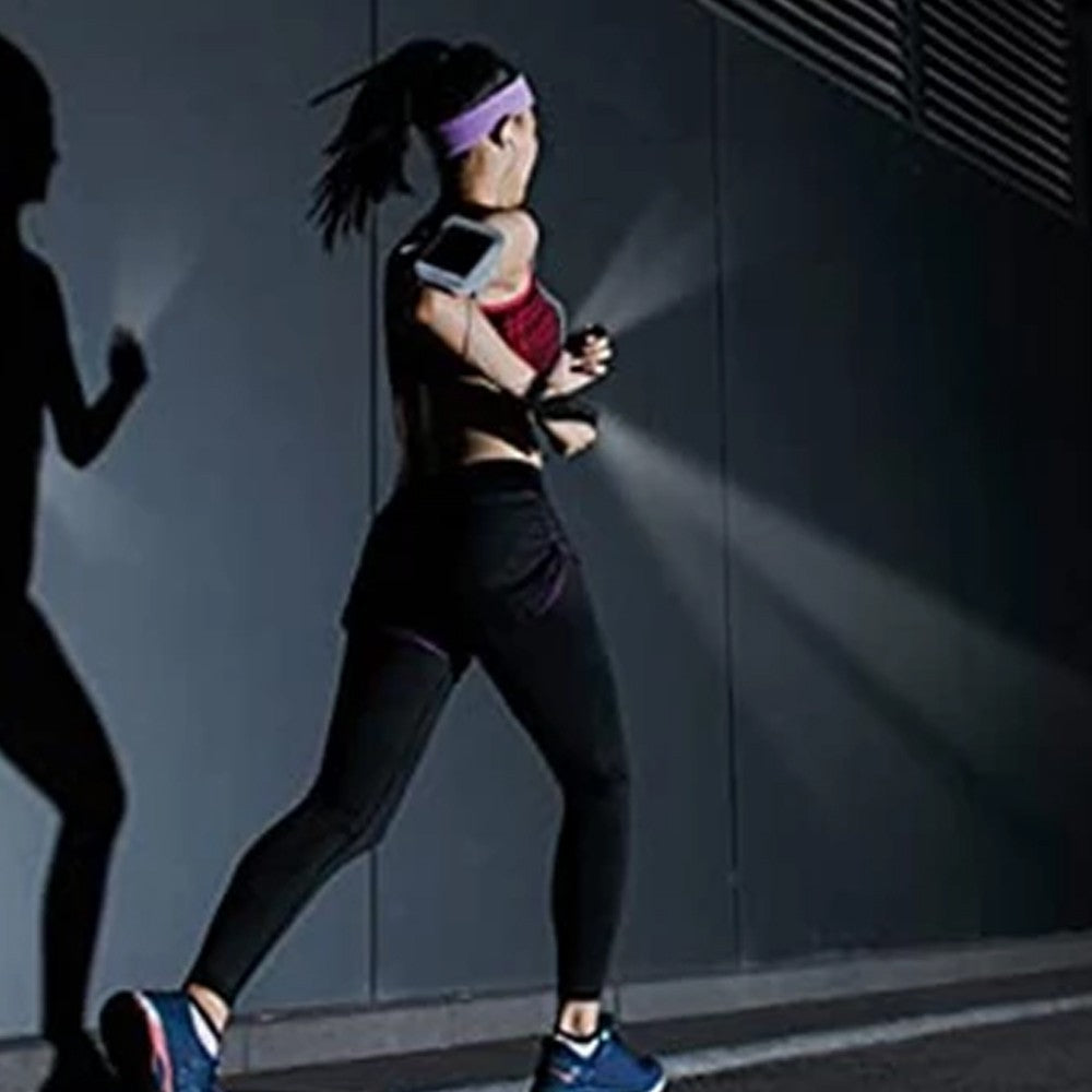 One Pair of Outdoor Night Light Waterproof Fishing Flashlight Gloves