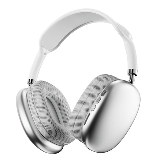 Gaming Headset Wireless Headset P9 Wireless Headphones TWS Earphones Noise Reduction Headset -White