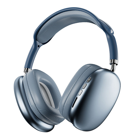 Gaming Headset Wireless Headset P9 Wireless Headphones TWS Earphones Noise Reduction Headset -Blue