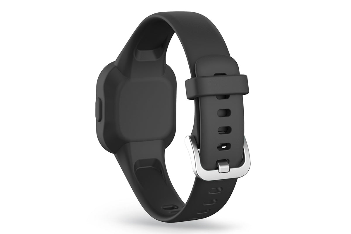Replacement Silicone Band Straps Fitness Wristband Tracker Compatible with Garmin Vivofit Jr 3 Bands-Black