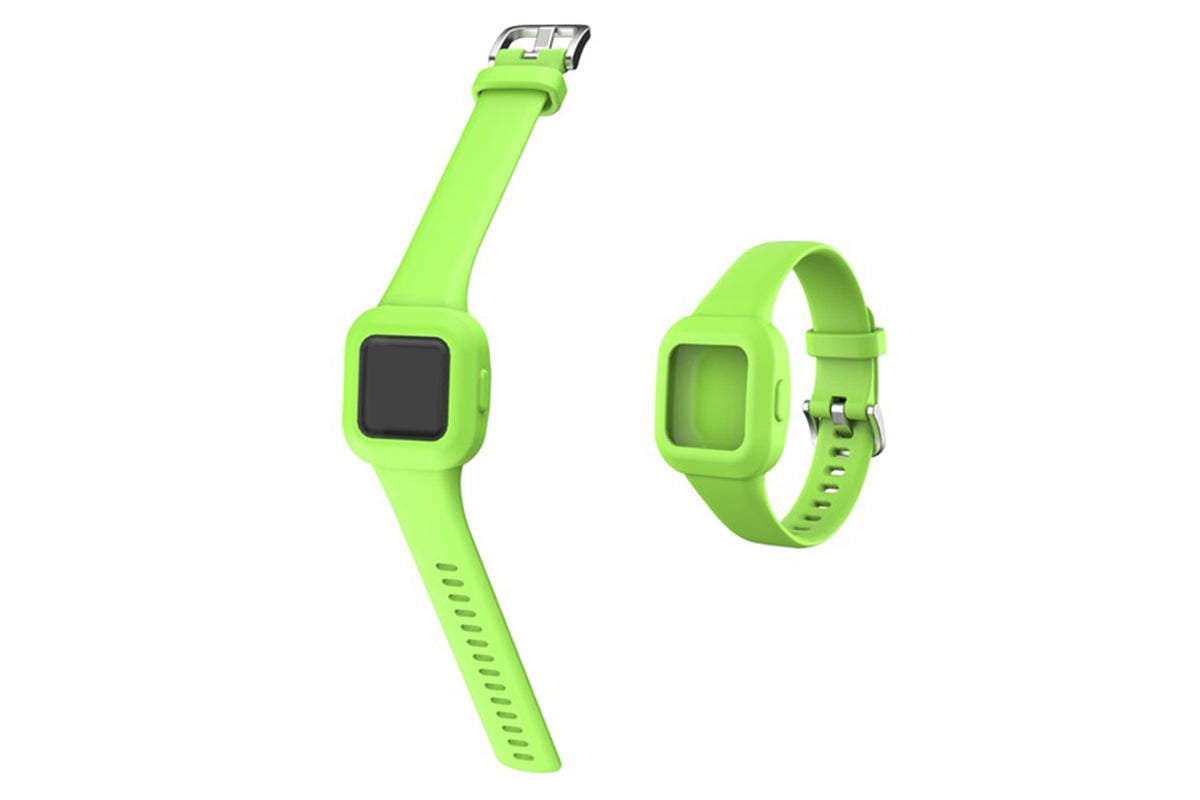 Replacement Silicone Band Straps Fitness Wristband Tracker Compatible with Garmin Vivofit Jr 3 Bands-Green