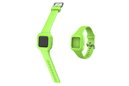 Replacement Silicone Band Straps Fitness Wristband Tracker Compatible with Garmin Vivofit Jr 3 Bands-Green