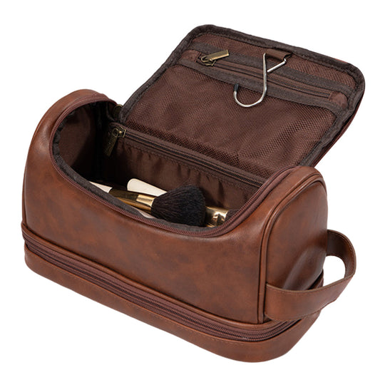 Travel Cosmetic Bag Hanging Zipper Makeup Case Organizer Storage Wash Pouch