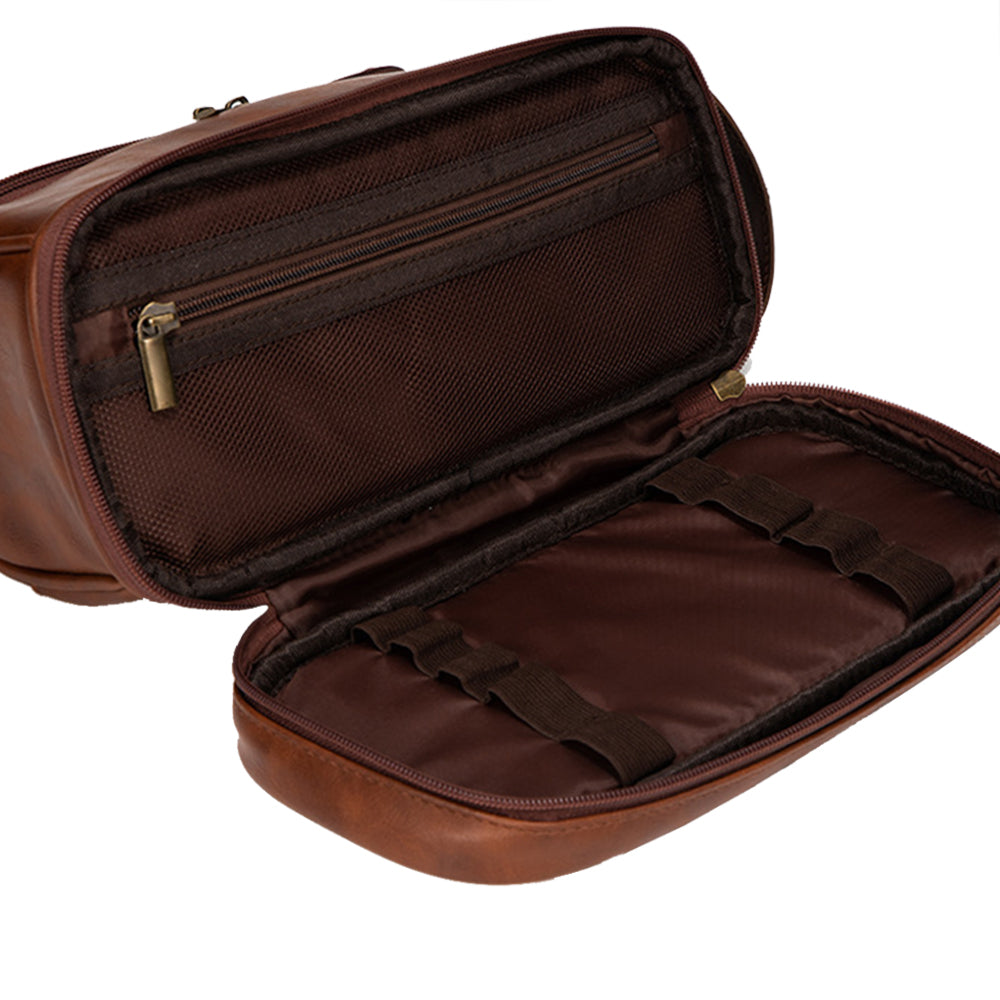 Travel Cosmetic Bag Hanging Zipper Makeup Case Organizer Storage Wash Pouch