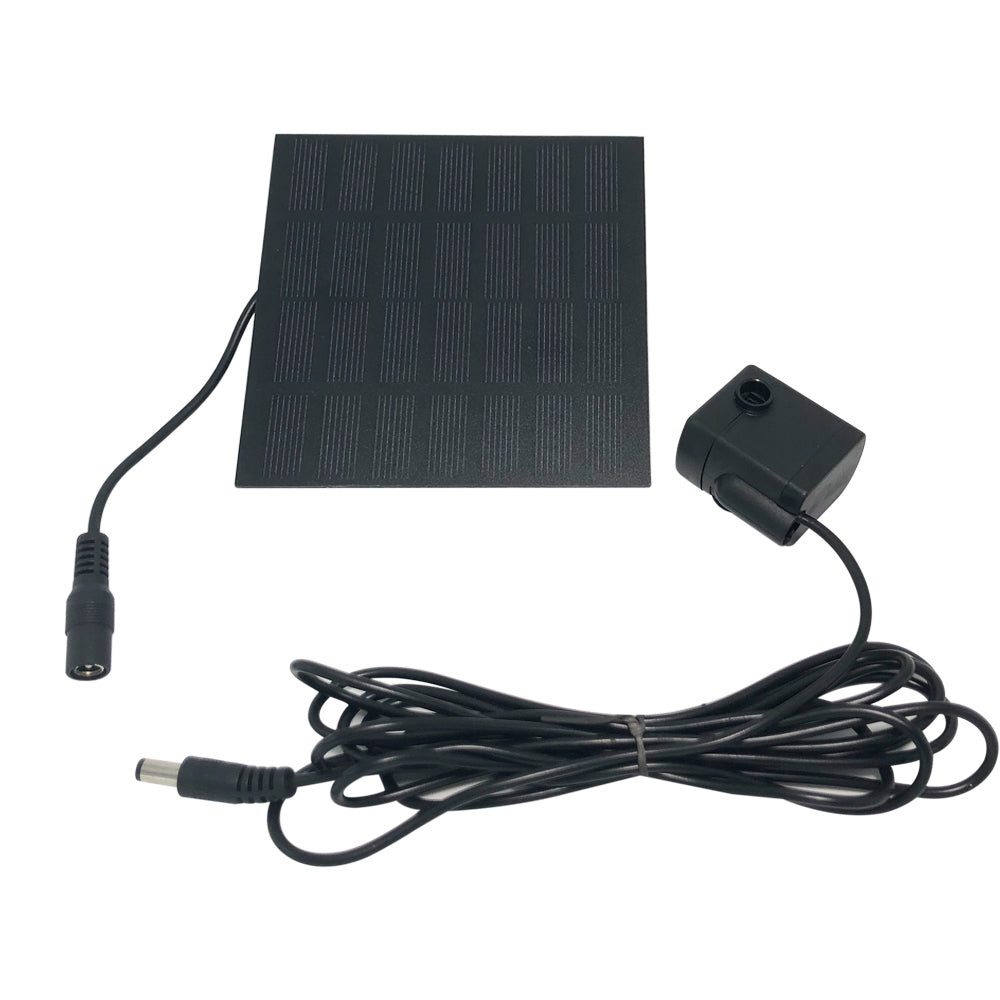 Floating Solar Pool Lights Lotus Leaf Solar Water Floating Fountain Pump with Solar Panel -White