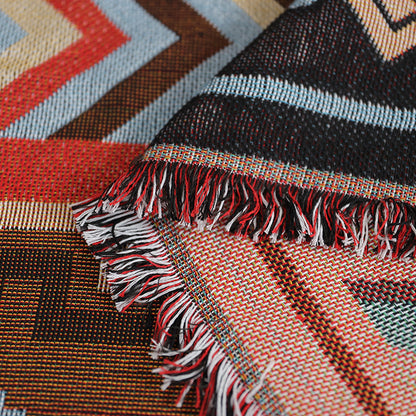 Ethnic BOHO Beach Picnic Rug Camping Throw Blanket