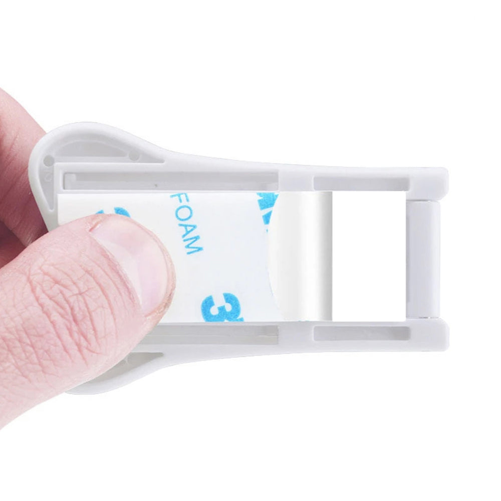 4Pcs Sliding Door Lock Child Safety Sliding Window Lock Double Sided Tape Easy Install