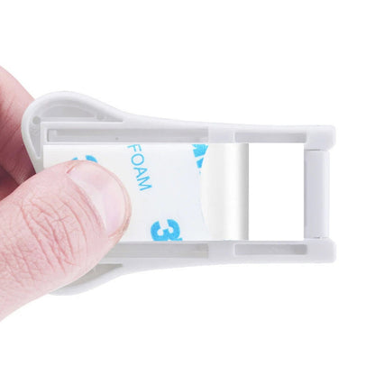 4Pcs Sliding Door Lock Child Safety Sliding Window Lock Double Sided Tape Easy Install
