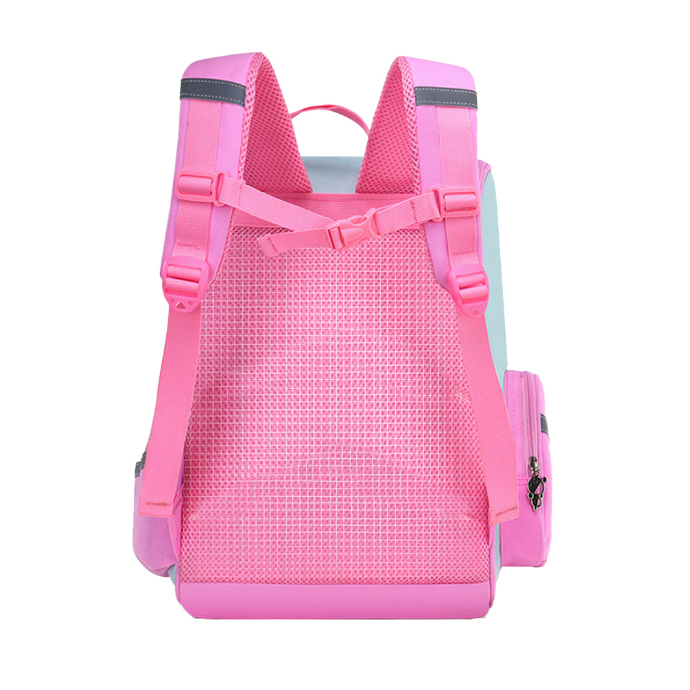 Child Kids Girls Unicorn Shoulders Backpack Travel School Bags Rucksack - Pink