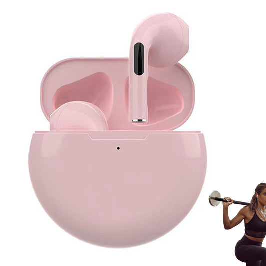 Wireless EarbudsBluetooth Headphoneswith Charging Casefor TV Smart Phone Computer LaptopSports -Pink