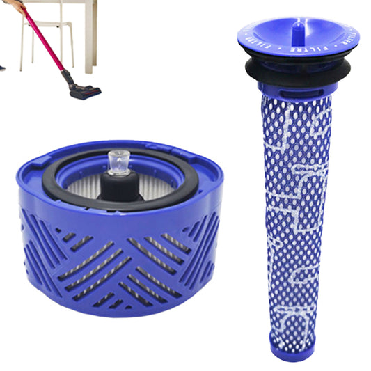 2pcs Filter Replacements Vacuum Replaces Parts Compatible Dyson V6 V8 -Style 1 and Style 2