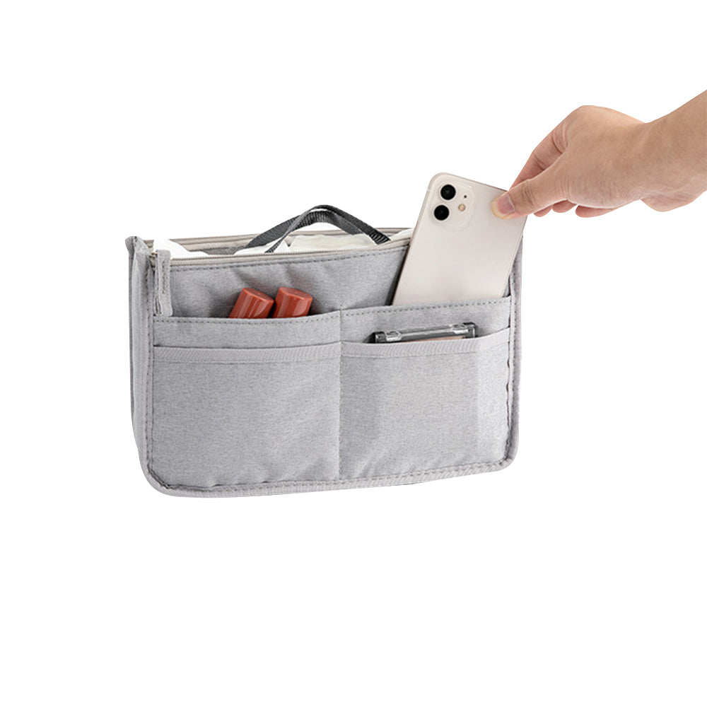 9-piece Set Cubes Travel Bags Packing Organizers with Shoes Bag-Grey