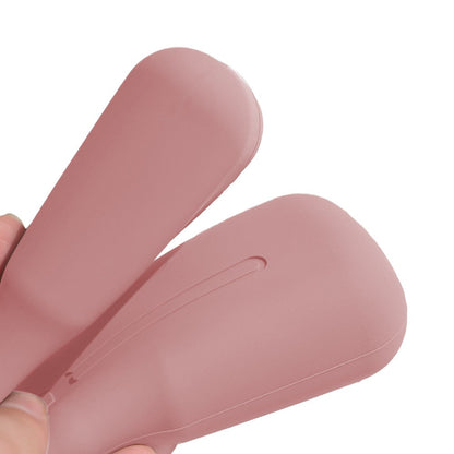 3 X Travel Makeup Brush Holder Silicone Makeup Brush Organizer Bag