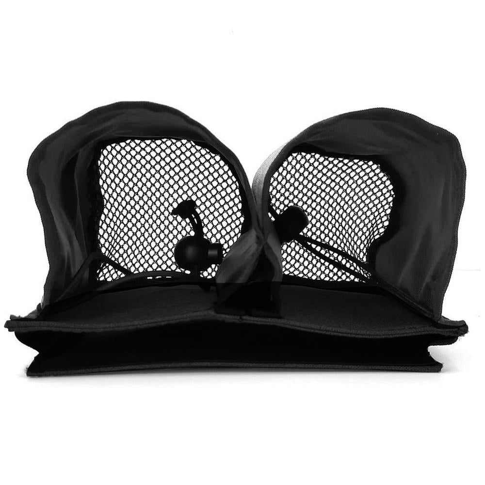 Luggage Travel Drink Bag Cup Holder Lightweight Durable Cup Carrier for Drinks Mobile Phone -Black