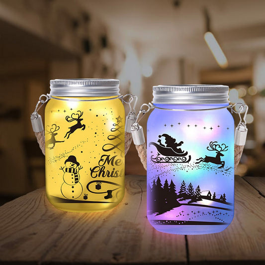 DIY Fairy Mason Jar Lights 10LED Solar String Lights