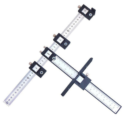 Adjustable Drill Guide Woodworking Punch Locator Jig Punch Tool