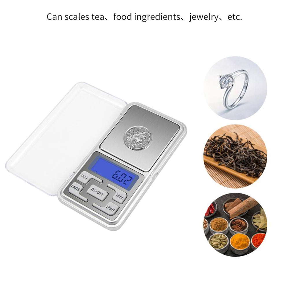 Mini Pocket Digital Scale Portable Weighing Scale for Gold Jewelry