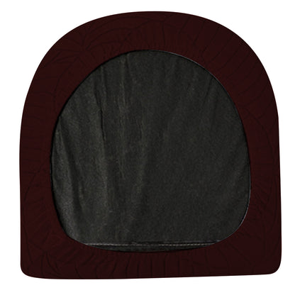 Sofa Cover 2-Piece Stretch Club Chair Slipcover Printed Tub Chair Covers Armchair Covers-Coffee