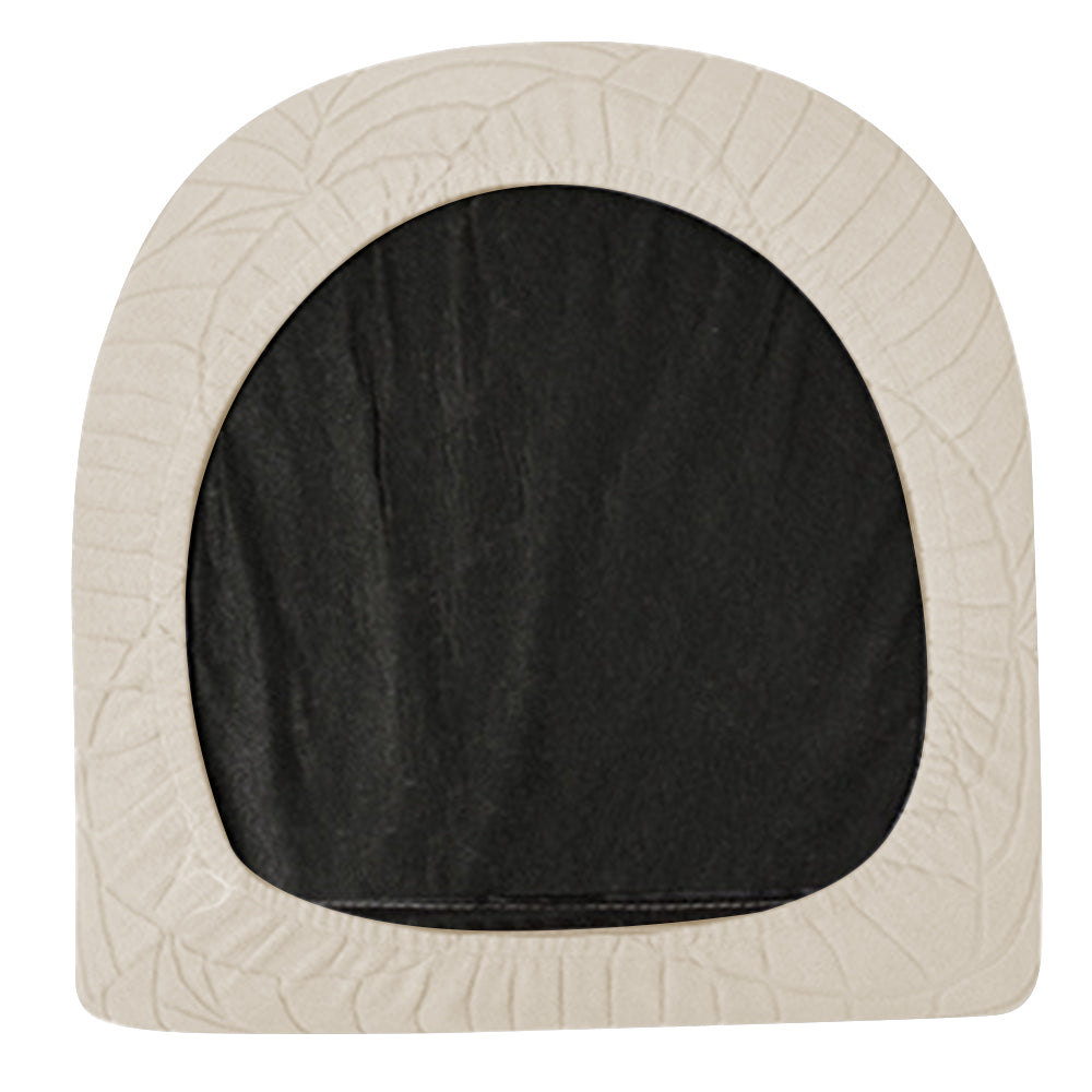 Sofa Cover 2-Piece Stretch Club Chair Slipcover Printed Tub Chair Covers Armchair Covers-Beige