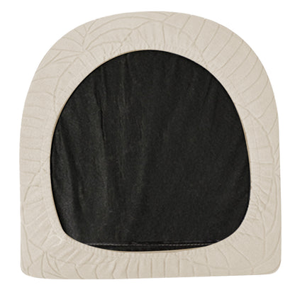 Sofa Cover 2-Piece Stretch Club Chair Slipcover Printed Tub Chair Covers Armchair Covers-Beige