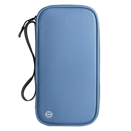 RFID Travel Passport Holder for Family -Blue