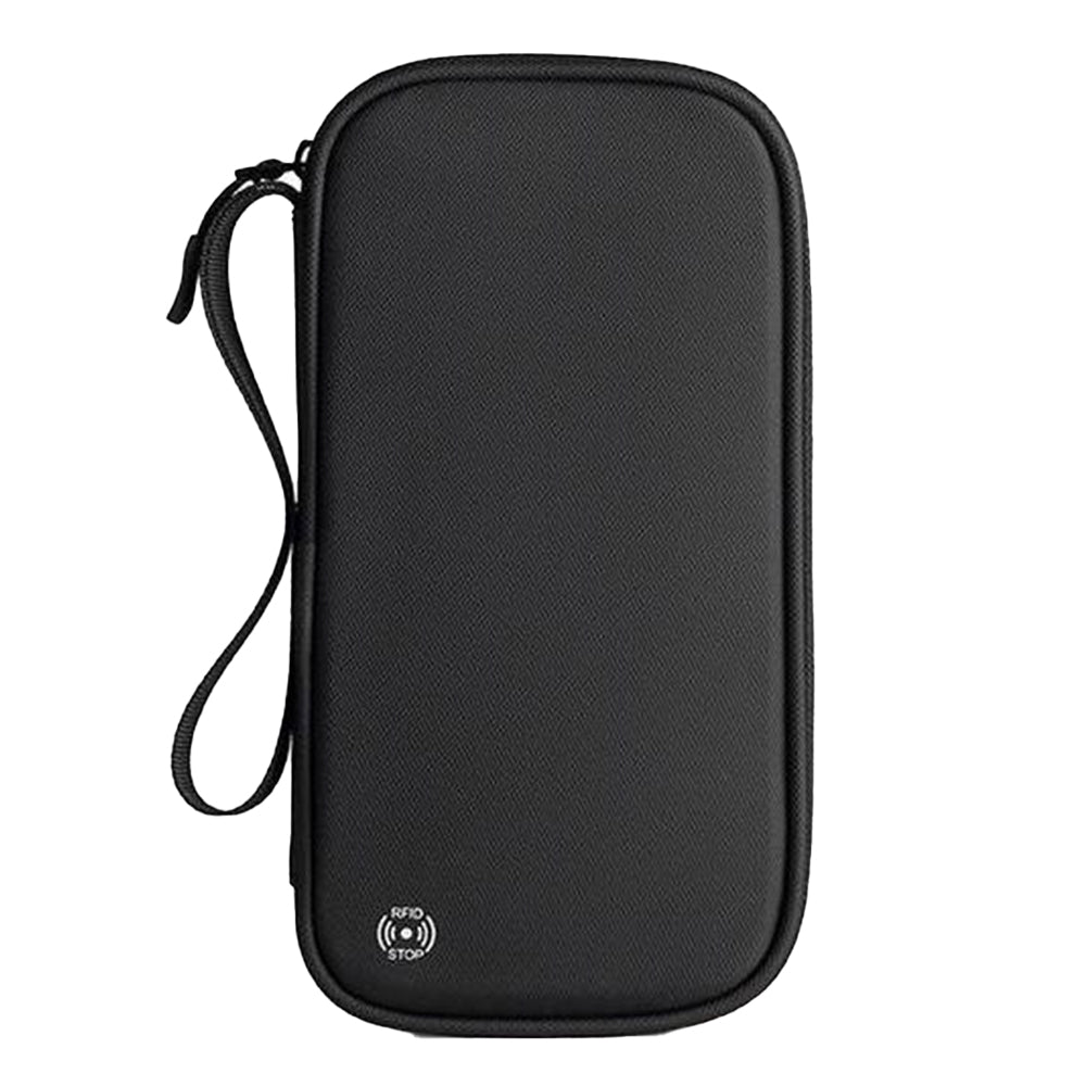 RFID Travel Passport Holder for Family -Black