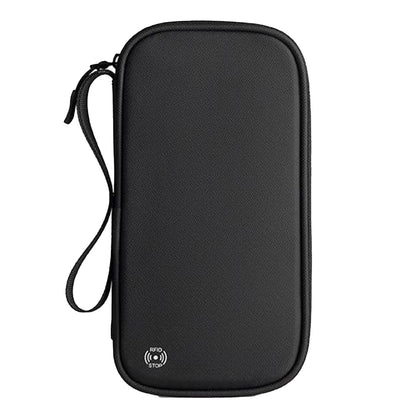 RFID Travel Passport Holder for Family -Black