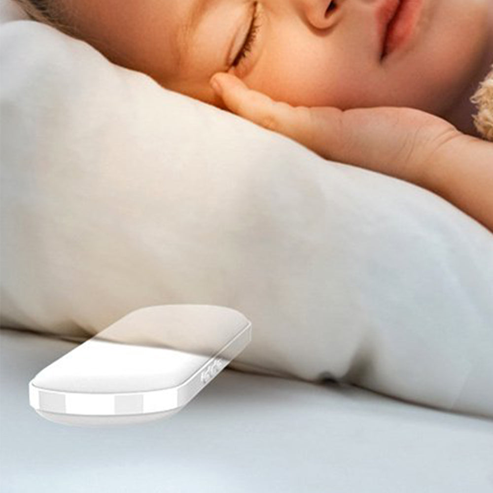 Bluetooth Pillow Speaker for Sleeping Rechargeable Portable Mini Bone Conduction Speaker -White