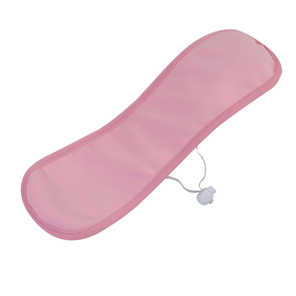 Castor Oil Neck Pack Reusable Castor Oil Compress Wrap with Flexible Buckle -Pink
