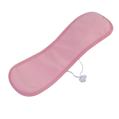 Castor Oil Neck Pack Reusable Castor Oil Compress Wrap with Flexible Buckle -Pink