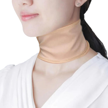 Castor Oil Neck Pack Reusable Castor Oil Compress Wrap with Flexible Buckle -Khaki
