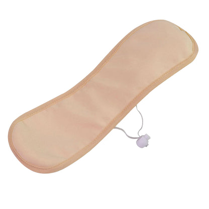 2pcs Castor Oil Neck Pack Reusable Castor Oil Compress Wrap with Flexible Buckle -Khaki and tool