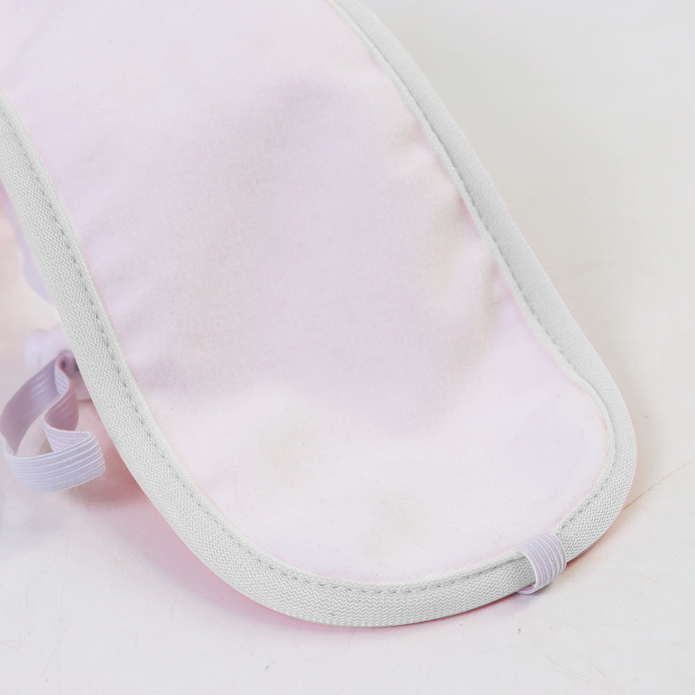 Castor Oil Neck Pack Compress Reusable Neck Wrap with Flexible Buckle for Neck Relaxation-White