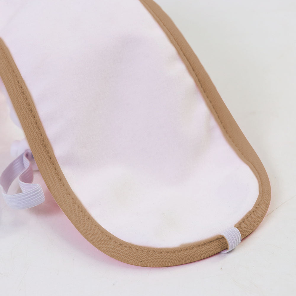 2pcs Castor Oil Neck Pack Reusable Castor Oil Compress Wrap with Flexible Buckle -Khaki and tool