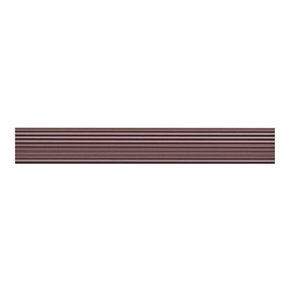 Bottom of Door Draft Stopper Door Sweep for Exterior Interior Weather Stripping Door Seal -Brown