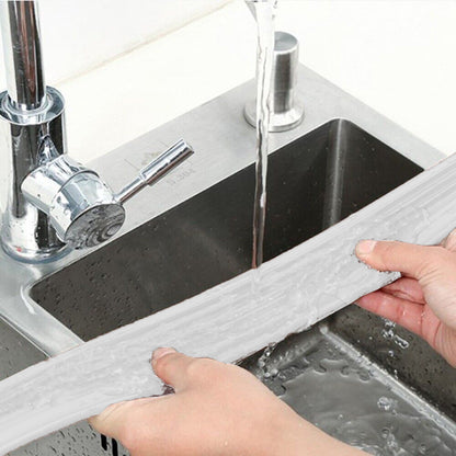 Bottom of Door Draft Stopper Door Sweep for Exterior Interior Weather Stripping Door Seal -White