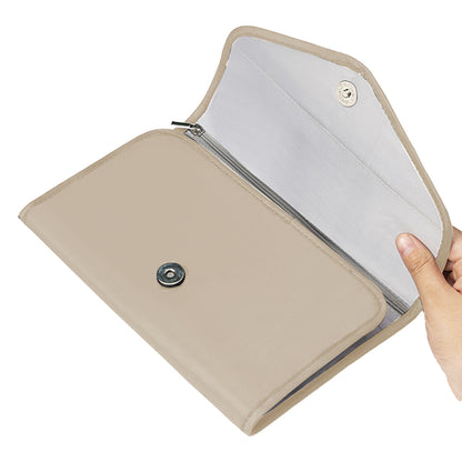 Travel Jewelry Organizer Case Foldable Jewelry Organizer for Rings Necklaces Bracelets Earrings -Nude