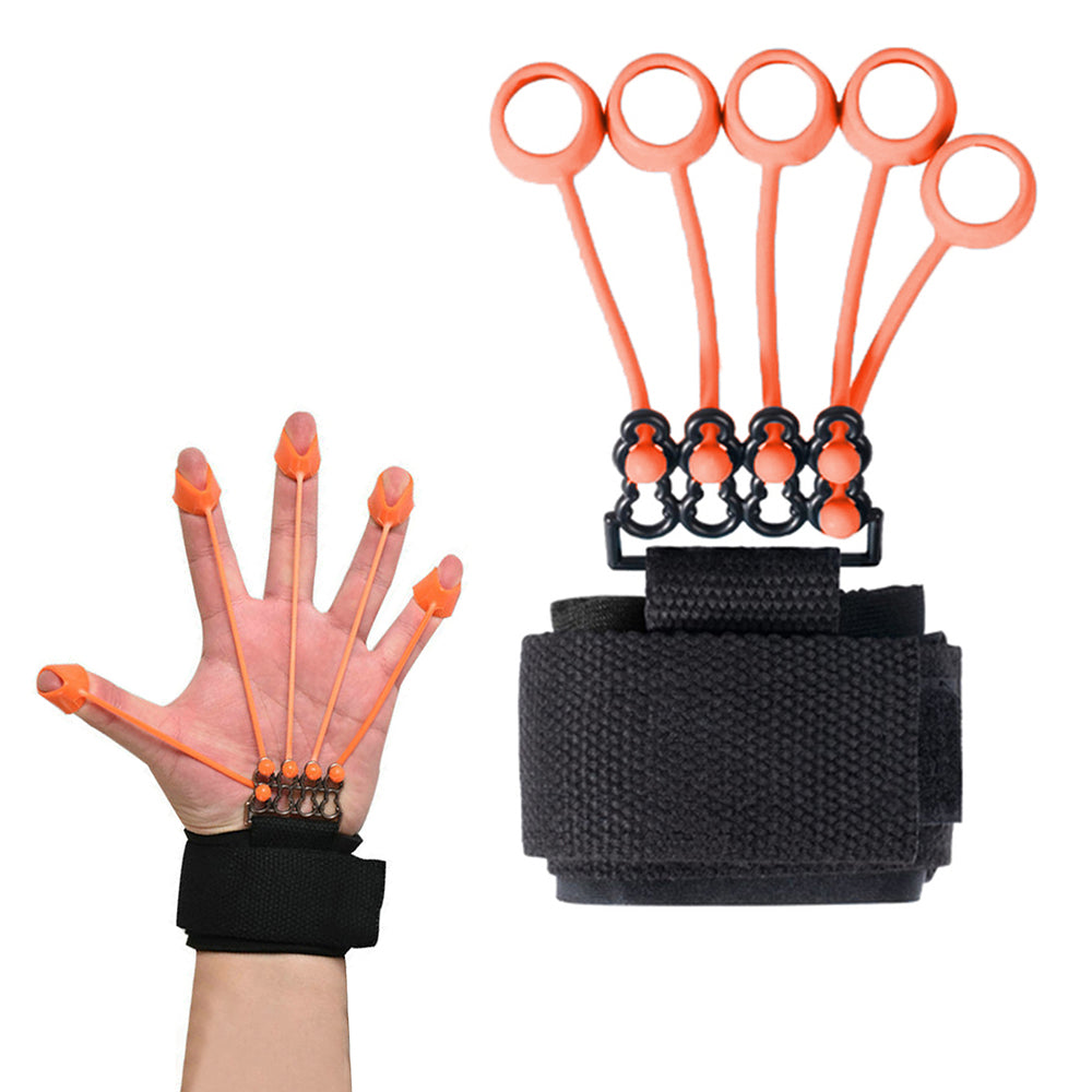 Grip Strength Trainer Kit Finger Exerciser Hand Grip Extension Strengthener for Hand Activities Relieve Joint Pain -75 lbs