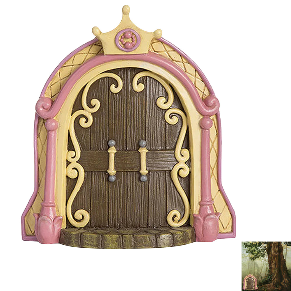 Art Sculpture Decoration Fairy Garden Door Windows Yard Art Sculpture Outdoor Decoration-Style 3