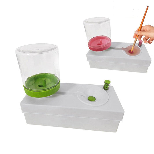 2 X Paintbrush Rinser Running Water Cycle Paint Brush Cleaner Paint Brush Washer Paintbrush Cleaning Tool Art Supplies