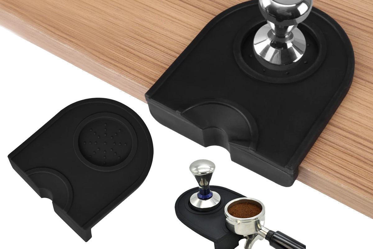 2Pcs Espresso Tamper Mat Silicone Coffee Tamper Pad Anti Slip Coffee Tamping Pad