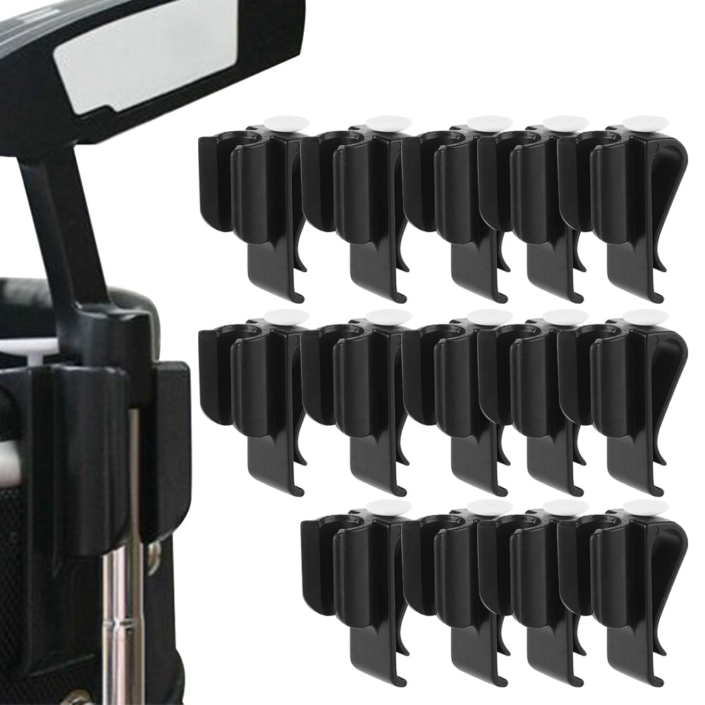 14Pcs Golf Putter Holders Golf Bag Clip On Putting Organizer Golf Equipments