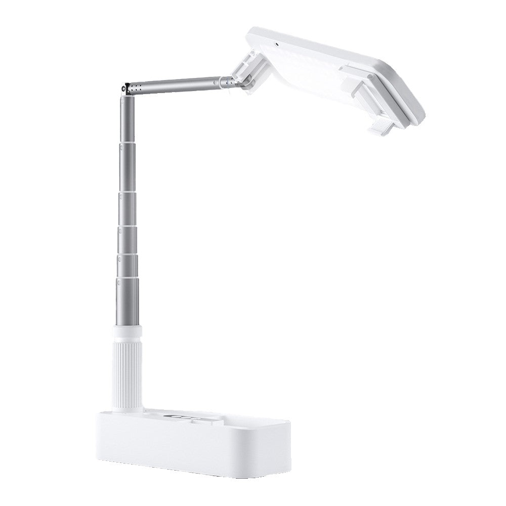 Portable Phone Holder Stand Wireless Dimmable LED Selfie Fill Light Lamp