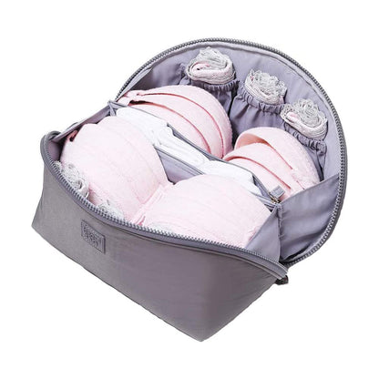 Travel Bra Underwear Storage Bag -Grey