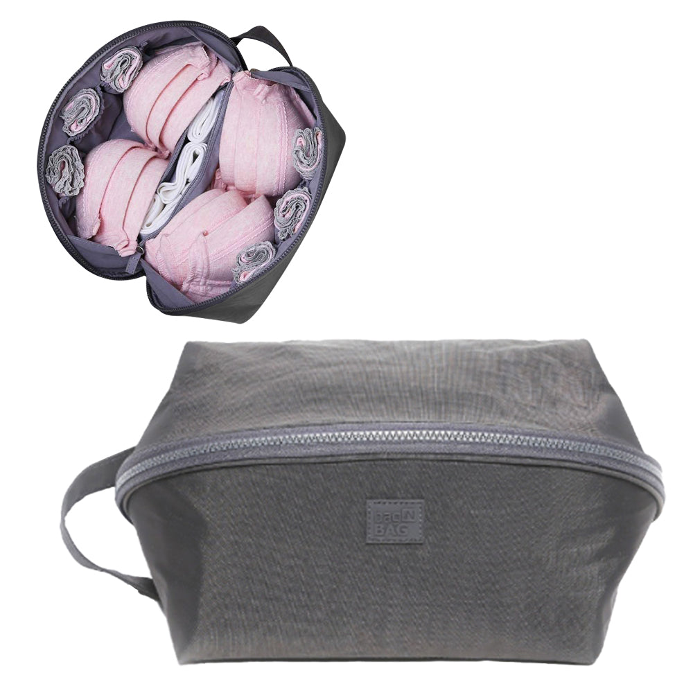 Travel Bra Underwear Storage Bag -Grey
