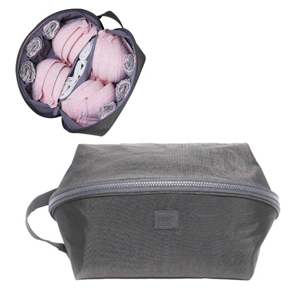 Travel Bra Underwear Storage Bag -Grey
