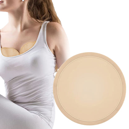 2pcs Castor Oil Pack for Breast Soft Reusable Castor Oil Breast Pads for Relaxing Soothing -Khaki