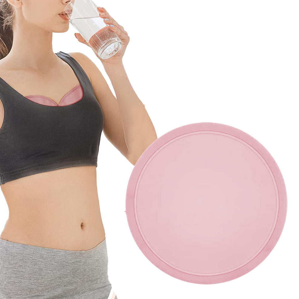 2pcs Castor Oil Pack for Breast Soft Reusable Castor Oil Breast Pads for Relaxing Soothing -Pink