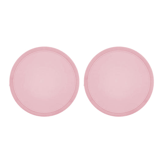 2pcs Castor Oil Pack for Breast Soft Reusable Castor Oil Breast Pads for Relaxing Soothing -Pink